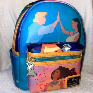 Loungefly Disney Pocahontas Princess Scenes Backpack